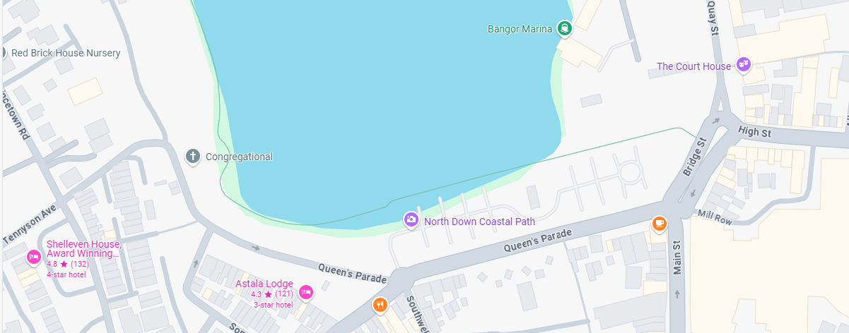 Map of SunnySide B&B Location